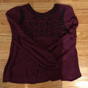 F21 FLOWLY LONG SLEEVE